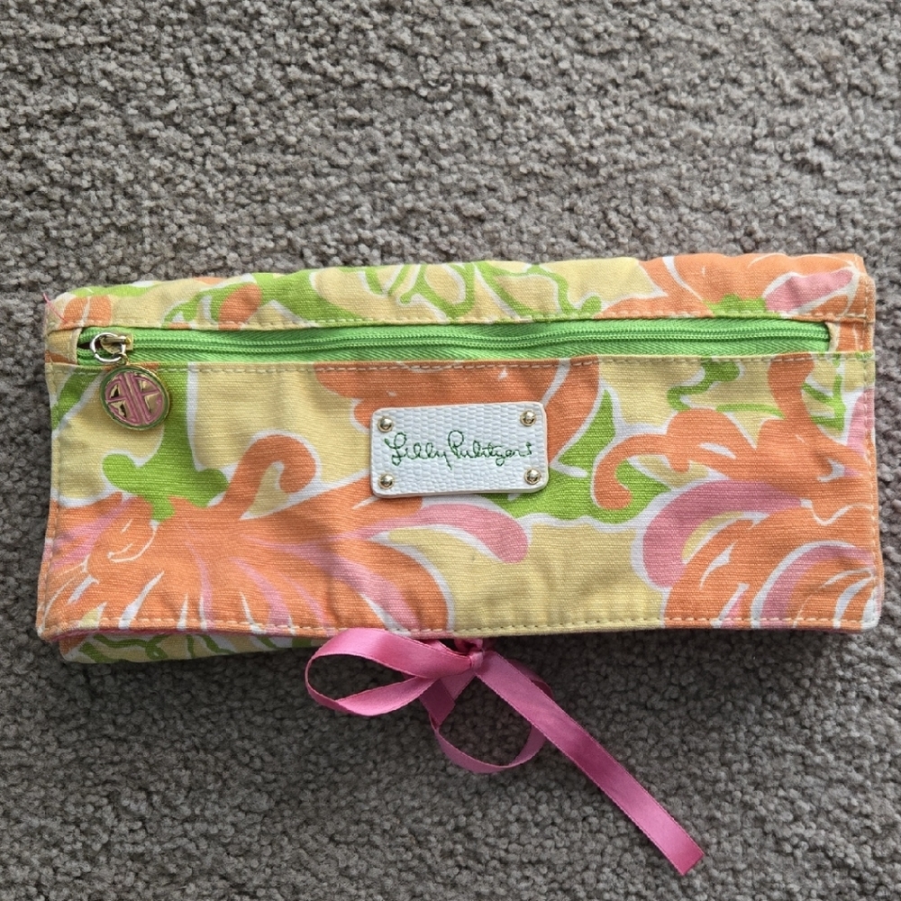 Lilly Pulitzer Tropical Floral Pouch